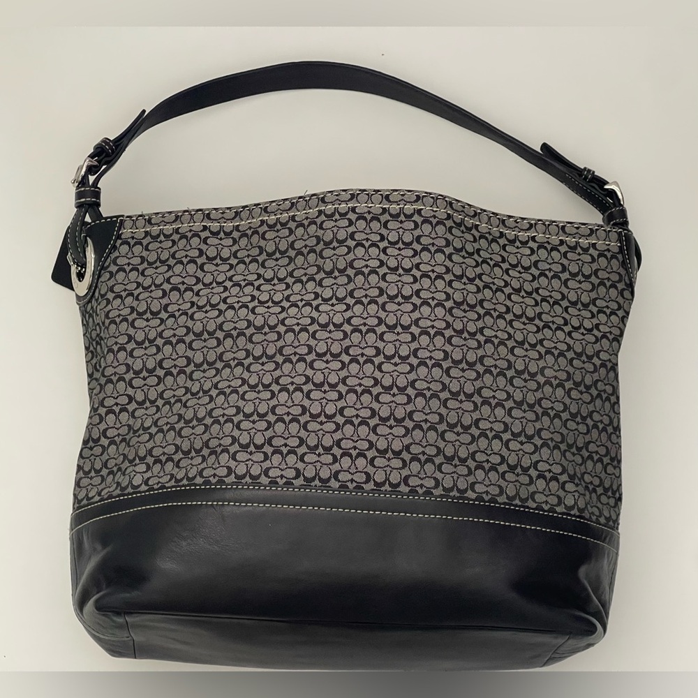 Coach Little CC Large Tote shoulder Bag – Signature Logo - Picture 3 of 16